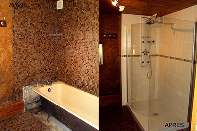 Rénovation de salle de bains Vagney